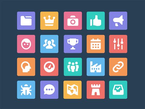 Salesforce Iconography by Zach Roszczewski on Dribbble