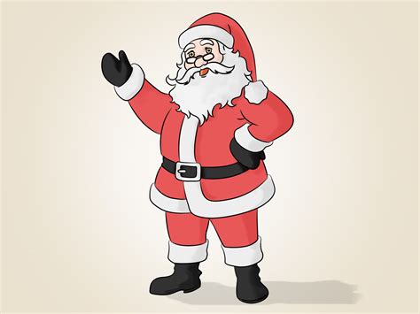 How to Draw Santa Claus: 14 Steps (with Pictures) - wikiHow