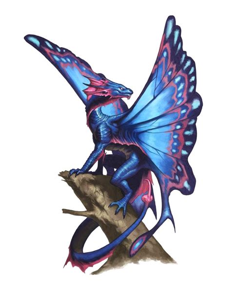 Faerie Dragon - Pathfinder PFRPG DND D&D 3.5 5E 5th ed d20 fantasy ...