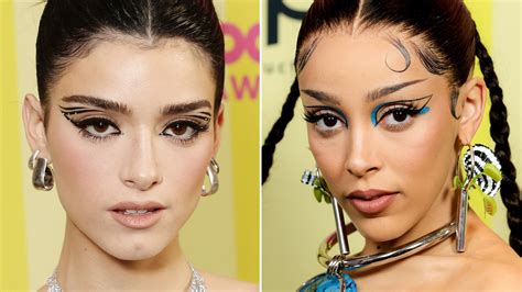 2021 Billboard Music Awards: Graphic Eye Makeup Is the Night's Biggest ...