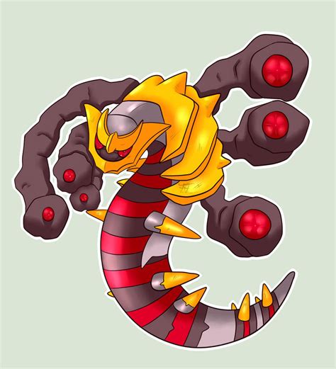 Giratina Origin Forme by Flowfell on DeviantArt