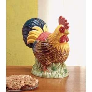 Vintage Rooster Cookie Jar