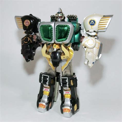 Bandai Power Rangers Wild Force Gaoranger DX GaoMuscle Megazord Zord ...