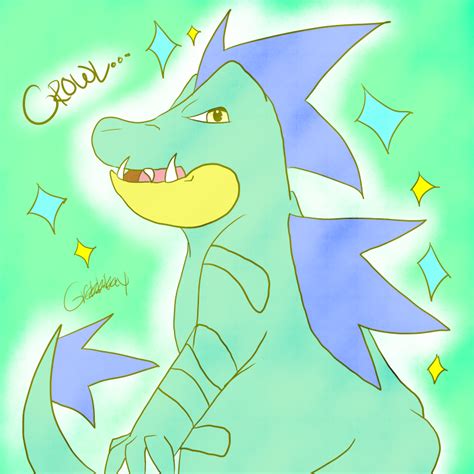 shiny Feraligatr by Grekkikay on DeviantArt