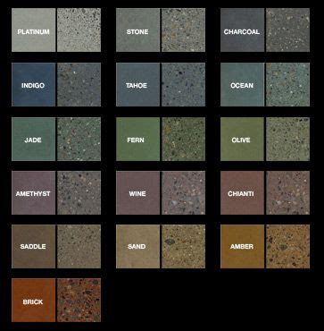 Inspiring Concrete Countertops Colors | Concrete countertops, Concrete ...