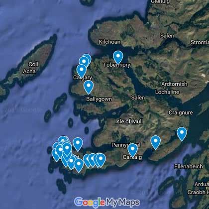 9 Maps of Mull including location finder and information - The Isle of Mull