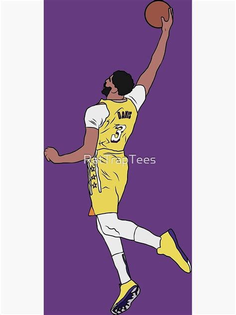 "Anthony Davis Dunk" Canvas Print for Sale by RatTrapTees | Redbubble