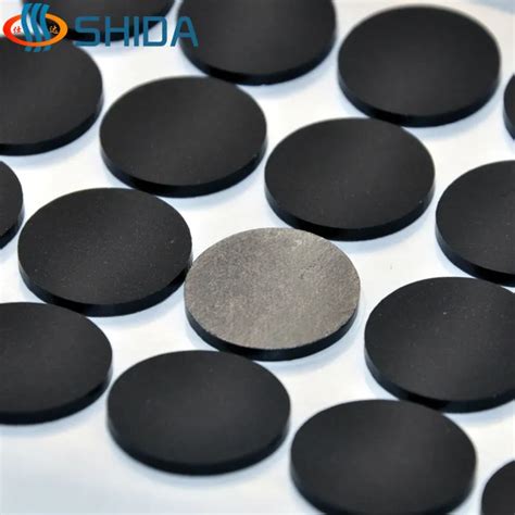 180 PCS 20*2mm Self Adhesive Black Anti Slip Flat Bumper Pads Silicone ...