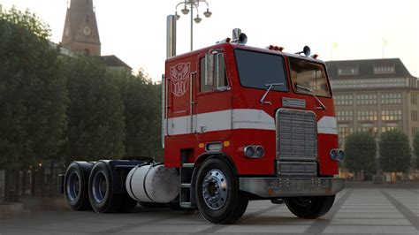 Freightliner FL86 Cab Over Engine Truck | MAJE 3D