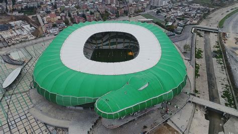 Timsah Arena, Bursa, Turkey. Home to Bursaspor. | Football stadiums, Soccer stadium, Stadium