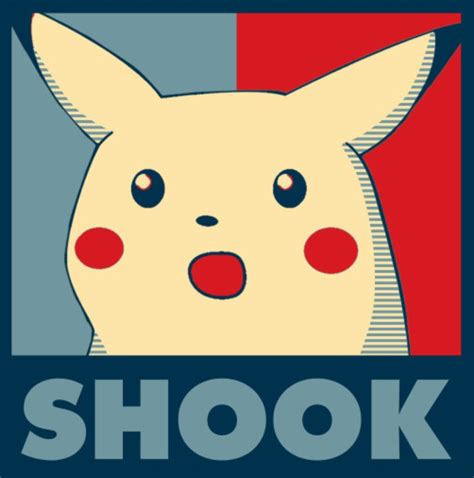 Pikachu shook Blank Template - Imgflip