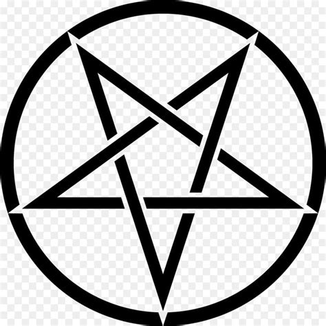 Pentagramm Pentakel Satanismus Symbol, Siegel von Baphomet - Satan | Pentagramm, Strichzeichnung ...