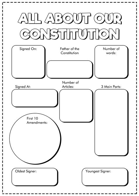 11 Best Images of Constitution Activity Worksheets - Constitution Day Printable Worksheets ...