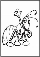 Atom Ant Coloring Pages  Learny Kids sketch template