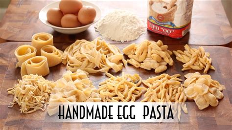 Handmade Egg Pasta – Shaped 9 Ways – Just One Bite, Please?