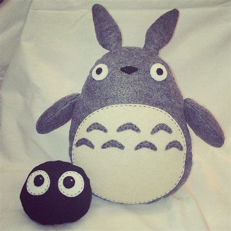 Handmade my Neighbor Totoro Totoro and Soot Sprite | Etsy | My neighbor ...