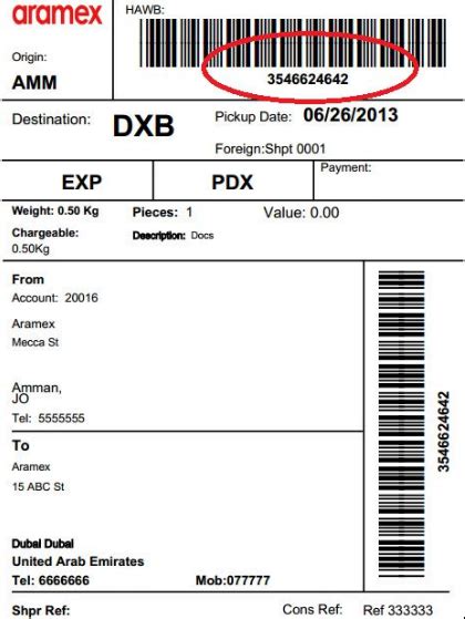 Aramex Tracking - International Tracking All UAE, SA & US