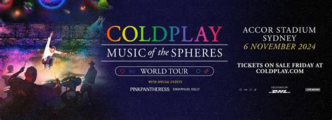 Coldplay Tour Dates Australia 2024 - Elyse Imogene