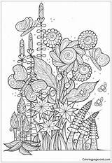 Bees And Butterfly Sheets Coloring Pages sketch template