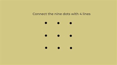 Connect the Nine Dots Riddle: Step by Step Solution | Suresolv