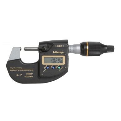 Mitutoyo Digimatic 0.1µm High Accuracy Micrometer - J.E.D. Metrology