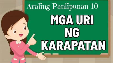 GRADE 10 AP: MGA URI NG KARAPATAN | IKAAPAT NA MARKAHAN - YouTube