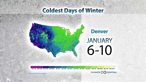 Find Out When the Coldest Day Usually Hits Your Town | Climate Central