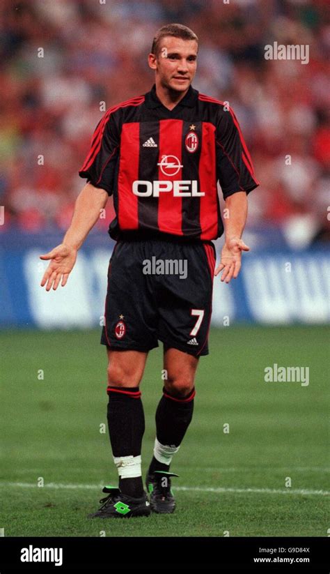 Soccer - Friendly - AC Milan v Real Madrid. Andriy Shevchenko, AC Milan ...