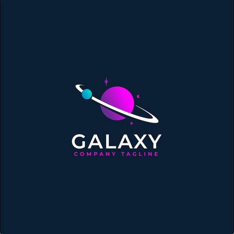 Free Vector | Professional galaxy logo template