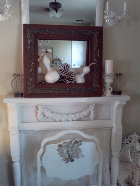 Olivia's Romantic Home: Shabby Chic Fall Mantel