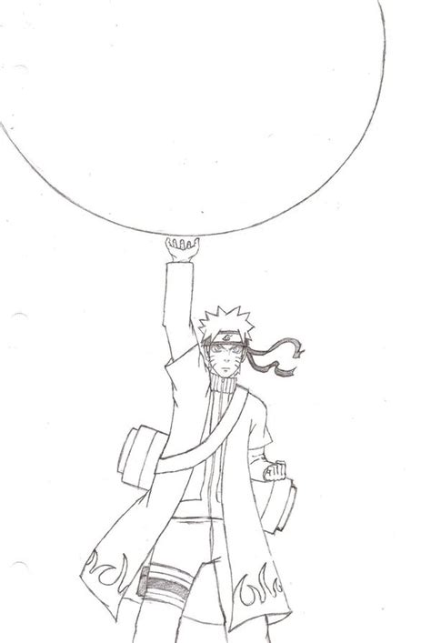 Naruto Rasengan Drawing at GetDrawings | Free download