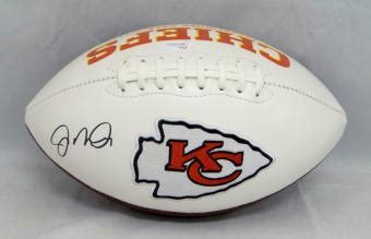 Kansas City Chiefs Autographed Football - Signed Authentic Footballs