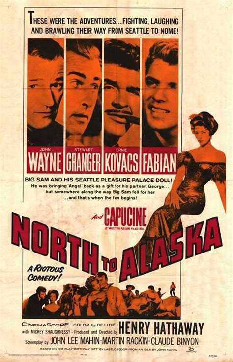 Image - 1960 - North to Alaska Movie Poster.jpg at Scratchpad, the home ...