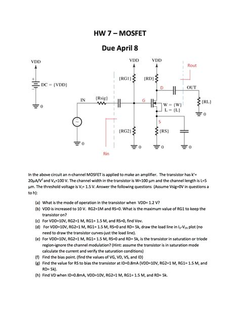 How to Draw Small Signal Equivalent Circuit Mosfet - Oshea Cousemen