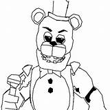 Withered Freddy Coloring Pages Printable For Free Download sketch template