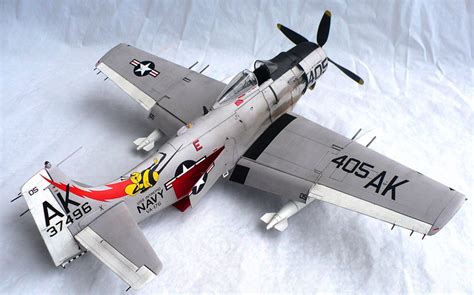 The Great Canadian Model Builders Web Page!: Douglas A-1H Skyraider