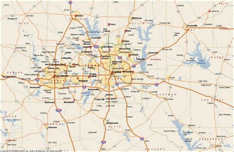 Navigating The Dallas-Fort Worth Metroplex: A Comprehensive Guide To The DFW Map - UMD Terrapins ...