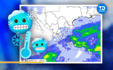 SMN anuncia llegada del frente frío 25 y la Cuarta Tormenta Invernal ...