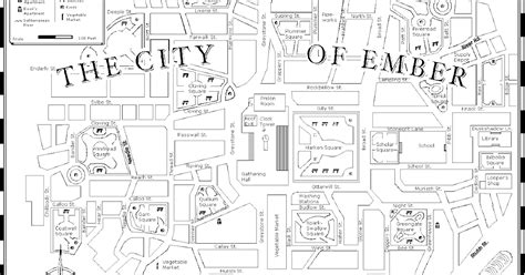 The City of Ember: Map of Ember