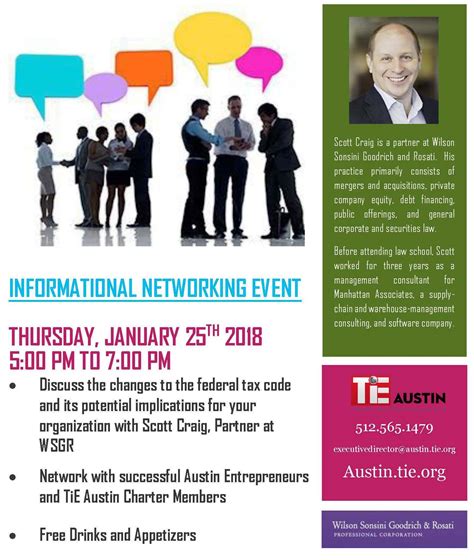 Networking Event Flyer