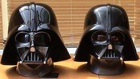 The Real Darth Vader Masks owned by Paul Allen | Vader helmet, Darth vader helmet, Darth vader