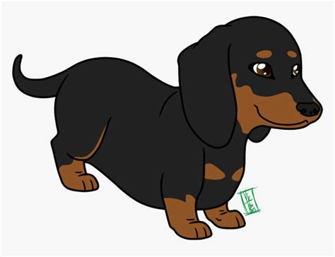 Dachshund Clipart Wiener Dog - Dachshund Cartoon Png, Transparent Png ...