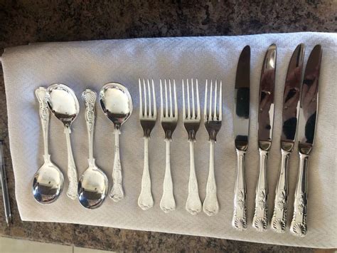 Newbridge Kings Pattern Silver Plated Cutlery Knives Forks Spoons For Sale in Ferns, Wexford ...