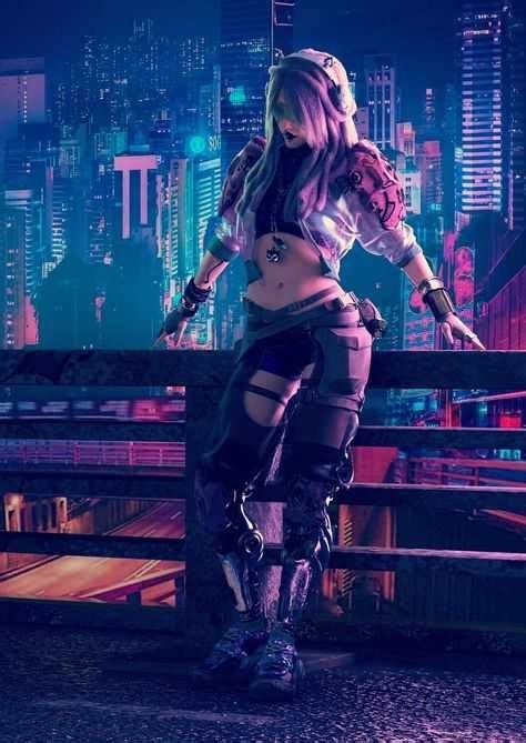 Mercenary Mondays | Cyberpunk art, Cyberpunk girl, Cyberpunk city