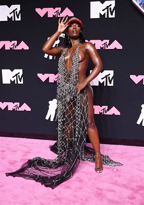 Doechii at the 2023 MTV VMAs | Naked-Dress Trend at the MTV VMAs 2023 ...