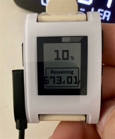 My Pebble has Battery for Life😅 : r/pebble