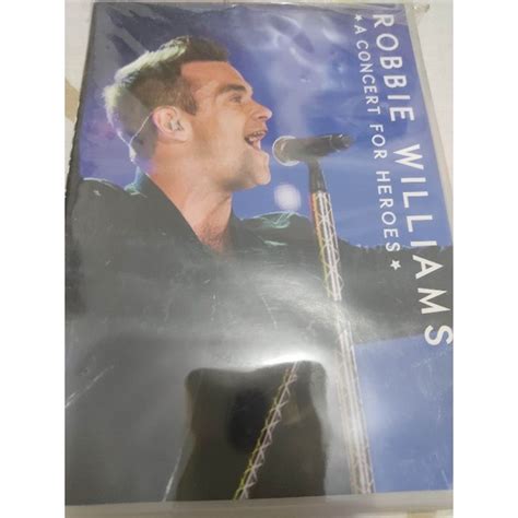 DVD Robbie Williams - A Concert For Heroes | Shopee Brasil