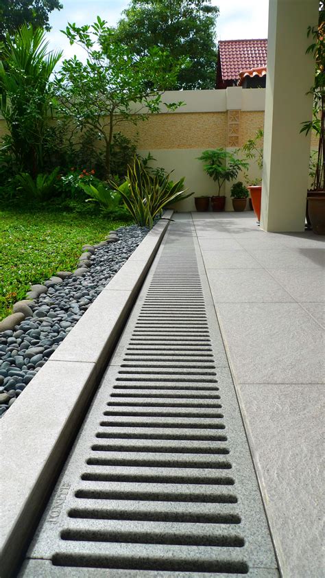 Private Property | Trench Grates | Outdoor gardens design, Backyard landscaping designs ...