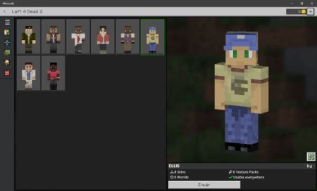 Download Skin Pack: Left 4 Dead in Minecraft