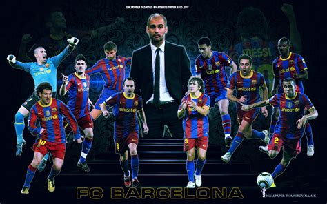 FC Barcelona Players 2010/11 - FC Barcelona Wallpaper (22615468) - Fanpop